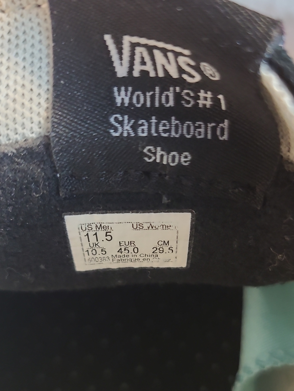 Vans Sixty Six Logo High Tops Mens 11.5 - Picture 6 of 8